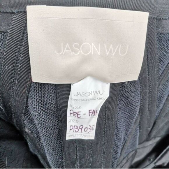 Stunning Jason Wu Pre-Fall Strapless Sample Gown | Rich Red | Estimated Size XS - Picture 6 of 6